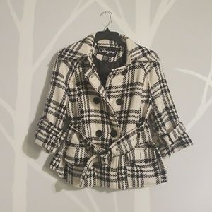 Plaid coat